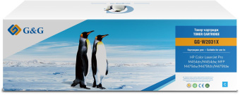 Картридж лазерный G&G GG-W2031X 415X голубой (6000стр.) для HP LJ M454/MFP M479 - купить недорого с доставкой в интернет-магазине
