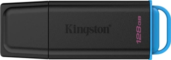Флеш Диск Kingston 128GB DataTraveler Exodia DTXG2/128GB USB3.0 черный/голубой - купить недорого с доставкой в интернет-магазине