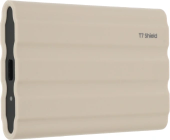 Накопитель SSD Samsung Original USB-C 2TB MU-PE2T0K/WW Shield T7 1.8" бежевый - цена, купить или заказать с доставкой в интернет-магазине Накопитель SSD Samsung Original USB-C 2TB MU-PE2T0K/WW Shield T7 1.8" бежевый - купить недорого с доставкой в интернет-магазине