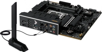 Материнская плата Asus TUF GAMING B760M-PLUS WIFI II Soc-1700 Intel B760 4xDDR5 mATX AC`97 8ch(7.1) 2.5Gg RAID+HDMI+DP - купить недорого с доставкой в интернет-магазине