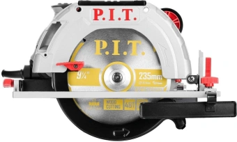 Циркулярная пила (дисковая) P.I.T. PKS235-C 2200Вт (ручная) D диска.:235мм - купить недорого с доставкой в интернет-магазине