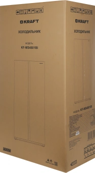 Холодильник Kraft KF-MS4801BI 2-хкамерн. черный инвертер - купить недорого с доставкой в интернет-магазине