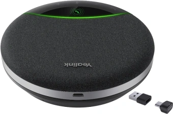 Спикерфон Yealink черный (SP96 WITH DONGLE UC USB-C/A) - купить недорого с доставкой в интернет-магазине