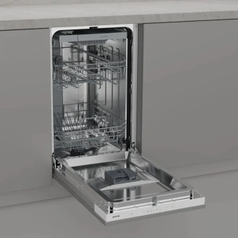 Посудомоечная машина встраив. Gorenje GV523E10WE 1760Вт узкая нержавеющая сталь - купить недорого с доставкой в интернет-магазине