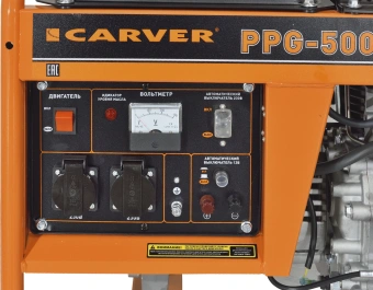 Генератор Carver PPG - 5000D 3.6кВт - купить недорого с доставкой в интернет-магазине