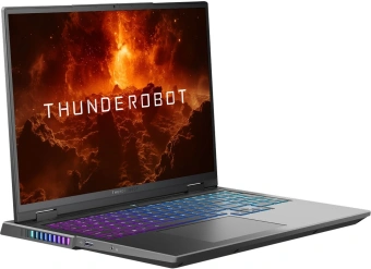Ноутбук Thunderobot Zero 16 Ultra Core Ultra 7 255HX 32Gb SSD1Tb NVIDIA GeForce RTX5080 16Gb 16" IPS QHD (2560x1600) Windows 11 Pro black WiFi BT Cam (JT009Z00HRU) - купить недорого с доставкой в интернет-магазине