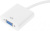 Переходник miniDisplayPort (m) VGA (f) белый - купить недорого с доставкой в интернет-магазине