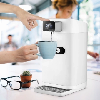 Термопот Kitfort КТ-2515 4.5л. 1450Вт белый - купить недорого с доставкой в интернет-магазине