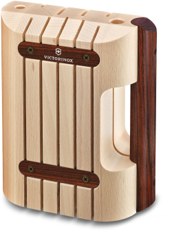 Набор ножей кухон. Victorinox Wood (5.1150.11) компл.:11предм. с подставкой дерево подар.коробка - купить недорого с доставкой в интернет-магазине
