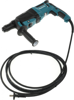 Перфоратор Makita HR2631FT патрон:SDS-plus уд.:2.4Дж 800Вт (кейс в комплекте) - купить недорого с доставкой в интернет-магазине