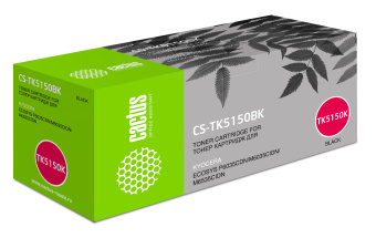 Картридж лазерный Cactus CS-TK5150BK TK-5150BK черный (12000стр.) для Kyocera Ecosys M6035cidn/P6035cdn - купить недорого с доставкой в интернет-магазине