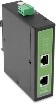 Инжектор PoE Digma DNP90W48GDXM 10/100/1000BASE-T 90Вт 37-57В(DC) - купить недорого с доставкой в интернет-магазине