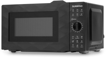 Микроволновая Печь SunWind SUN-MW002 20л. 700Вт черный - купить недорого с доставкой в интернет-магазине