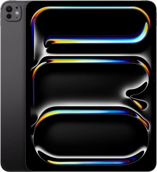Планшет Apple iPad Pro 2024 A2926 M4 9C RAM8Gb ROM256Gb 13" OLED 2752x2064 5G eSIM iOS черный космос 12Mpix 12Mpix BT WiFi 9hr - купить недорого с доставкой в интернет-магазине