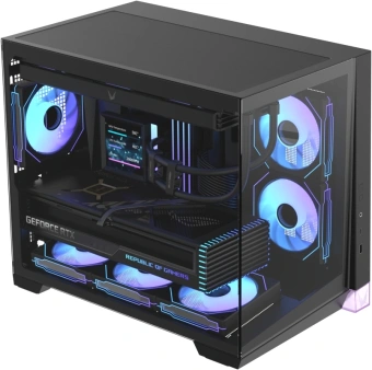 Корпус Formula Crystal Z4M черный без БП mATX 2x120mm 1xUSB2.0 1xUSB3.0 audio bott PSU - купить недорого с доставкой в интернет-магазине