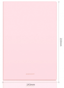 Блокнот Deli 22283LT-PINK 210х143мм искусст. кожа 96л светло-розовый - купить недорого с доставкой в интернет-магазине