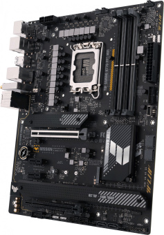 Материнская плата Asus TUF GAMING H770-PRO WIFI Soc-1700 Intel H770 4xDDR5 ATX AC`97 8ch(7.1) 2.5Gg RAID+HDMI+DP - купить недорого с доставкой в интернет-магазине