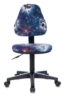 Кресло детское Бюрократ KD-4 синий космопузики крестов. пластик - купить недорого с доставкой в интернет-магазине