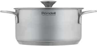Кастрюля Rondell Modern RDS-1747 2.8л. d=20см (с крышкой) стальной - купить недорого с доставкой в интернет-магазине
