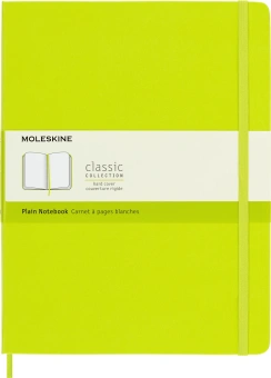 Блокнот Moleskine CLASSIC QP092C2 XLarge 190х250мм 192стр. нелинованный твердая обложка лайм - купить недорого с доставкой в интернет-магазине