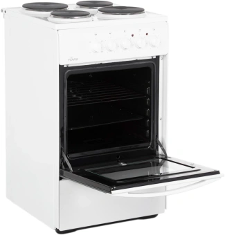 Плита Электрическая Flama AE 1403 W белый эмаль - купить недорого с доставкой в интернет-магазине