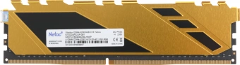 Память DDR4 8GB 3200MHz Netac NTSDD4P32SP-08Y Shadow RTL Gaming PC4-25600 CL16 DIMM 288-pin 1.35В с радиатором Ret - купить недорого с доставкой в интернет-магазине