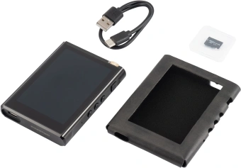 Плеер Hi-Fi Flash Digma Pro XT7 черный/золотистый/3.5"/microSD/microSDHC - купить недорого с доставкой в интернет-магазине