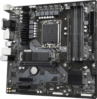 Материнская плата Gigabyte B760M DS3H DDR4 Soc-1700 Intel B760 4xDDR4 mATX AC`97 8ch(7.1) 2.5Gg RAID+HDMI+DP - купить недорого с доставкой в интернет-магазине