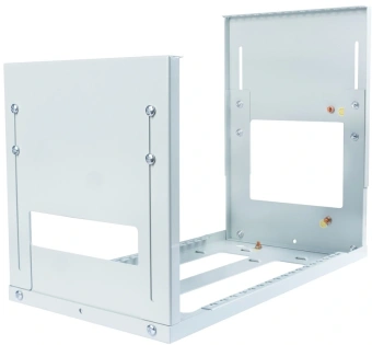 Кронштейн телекоммуникационный Cabeus NC-6U настен. регул.глуб. 6U 19" 450мм нагр.:15кг серый - купить недорого с доставкой в интернет-магазине