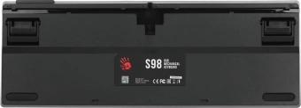 Клавиатура A4Tech S98 механическая красный/красный USB for gamer LED (S98 RED) кабель 1.8м - купить недорого с доставкой в интернет-магазине