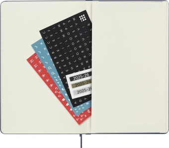 Еженедельник Moleskine ACADEMIC WKNT Large 130х210мм датир.18мес 208стр. синий сапфир - купить недорого с доставкой в интернет-магазине