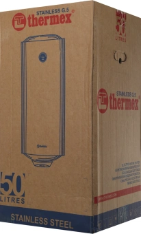 Водонагреватель Thermex Praktik 50 V Slim 2.5кВт 50л электрический настенный/белый - купить недорого с доставкой в интернет-магазине