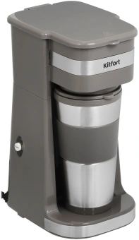 Кофеварка капельная Kitfort КТ-7316 750Вт коричневый/нержавеющая сталь - купить недорого с доставкой в интернет-магазине