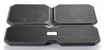 Подставка для ноутбука Deepcool Multi Core X6 (DP-N422-MCX6) 15.6" 380x295x24мм 30.9дБ 2xUSB 4x 900г черный - купить недорого с доставкой в интернет-магазине