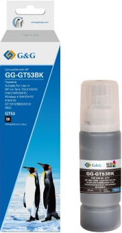 Чернила G&G GG-GT53BK черный100мл для HP Ink Tank 110/115/116/118/310/315/316/318/319/5 - цена, купить или заказать с доставкой в интернет-магазине Чернила G&G GG-GT53BK черный100мл для HP Ink Tank 110/115/116/118/310/315/316/318/319/5 - купить недорого с доставкой в интернет-магазине