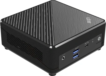 Неттоп MSI Cubi N ADL-019RU slim N-series N100 (0.8) 4Gb SSD128Gb UHDG Windows 11 Professional 2xGbitEth WiFi BT 65W черный (9S6-B0A911-220) - купить недорого с доставкой в интернет-магазине