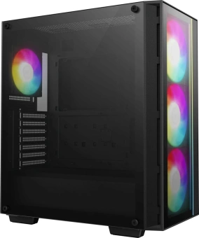 Корпус Deepcool Matrexx 55 V4 C черный без БП ATX 4x120mm 2x140mm 1xUSB3.0 audio bott PSU - купить недорого с доставкой в интернет-магазине