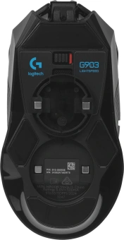 Мышь Logitech G903 LightSpeed Hero черный оптическая 25600dpi беспров. USB 9but (910-005674) - купить недорого с доставкой в интернет-магазине