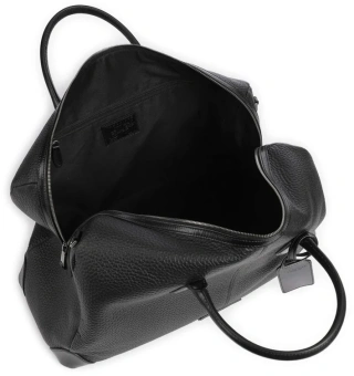 Сумка The Bridge Travel Soft 071716ZA/20 черная натур.кожа - купить недорого с доставкой в интернет-магазине