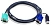 Кабель Aten 2L-5202U 1.8м VGA+USB-SPHD