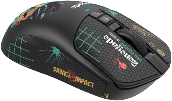 Мышь A4Tech Bloody R72 Ultra Duo черный/рисунок оптическая 20000dpi беспров. USB/USB-C 6but (R72 ULTRA DUO RENEGADEMIDNIGHT) - купить недорого с доставкой в интернет-магазине