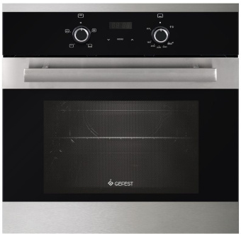 Духовой шкаф Газовый Gefest ДГЭ 621-03 Н5 нержавеющая сталь/черный - купить недорого с доставкой в интернет-магазине