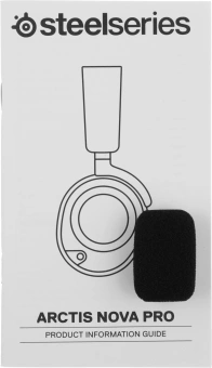 Наушники с микрофоном Steelseries Arctic Nova Pro черный 1.5м накладные оголовье (61527) - купить недорого с доставкой в интернет-магазине