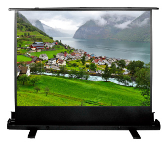 Экран Cactus 102x180см FloorExpert CS-PSFLE-180X102 16:9 напольный рулонный - купить недорого с доставкой в интернет-магазине