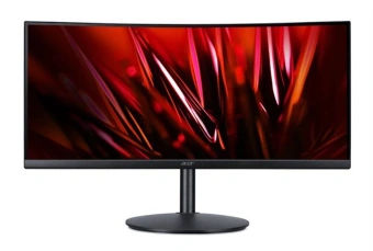 Монитор Acer 34" Nitro XZ342CUS3bmiipphx черный VA LED 1ms 21:9 HDMI M/M матовая HAS Piv 400cd 178гр/178гр 3440x1440 180Hz FreeSync Premium DP UW 8.64кг - купить недорого с доставкой в интернет-магазине
