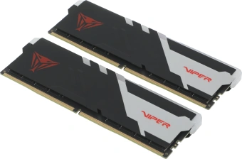 Память DDR5 2x16GB 6400MHz Patriot PVVR532G640C32K Viper Venom RGB RTL Gaming PC5-51200 CL32 DIMM UDIMM 288-pin 1.4В kit с радиатором Ret - купить недорого с доставкой в интернет-магазине