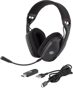 Наушники с микрофоном Оклик HS-L750G черный 1.5м накладные BT/Radio/3.5mm оголовье (2007557) - купить недорого с доставкой в интернет-магазине