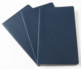 Блокнот Moleskine CAHIER JOURNAL CH116 Large 130х210мм обложка картон 80стр. линейка клюквенный (3шт) - купить недорого с доставкой в интернет-магазине