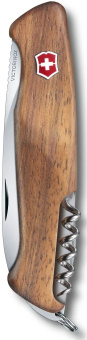 Нож перочинный Victorinox RangerWood 55 (0.9561.63) 130мм 10функц. дерево карт.коробка - купить недорого с доставкой в интернет-магазине