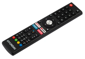 Телевизор QLED Hyundai 65" H-LED65QBU7500 Android TV Frameless черный/серебристый 4K Ultra HD 60Hz DVB-T DVB-T2 DVB-C DVB-S DVB-S2 USB WiFi Smart TV - купить недорого с доставкой в интернет-магазине